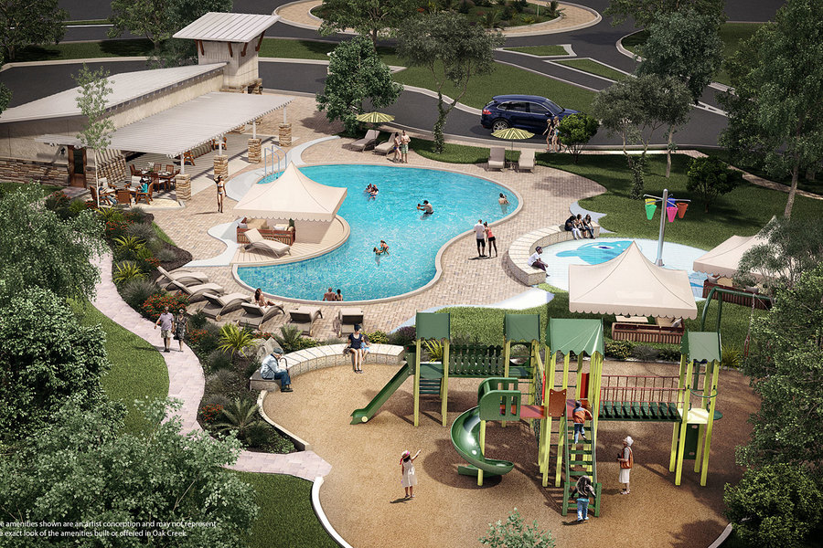 Oak Creek Subdivision in Leander, TX Hoodle